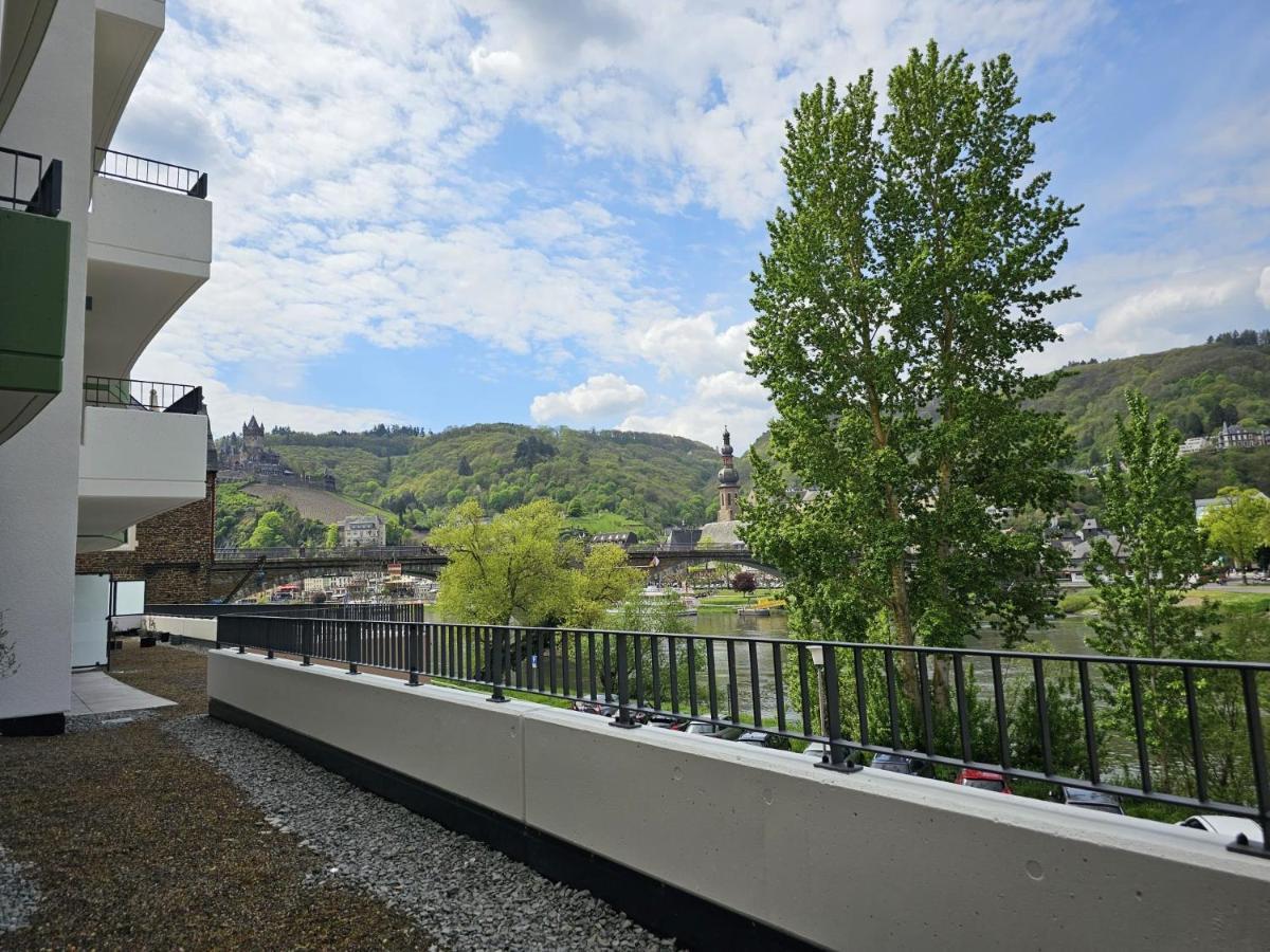 Moselblick II Ad Reichsburg Parkplatz 100M Marktplatz Cochem Bagian luar foto
